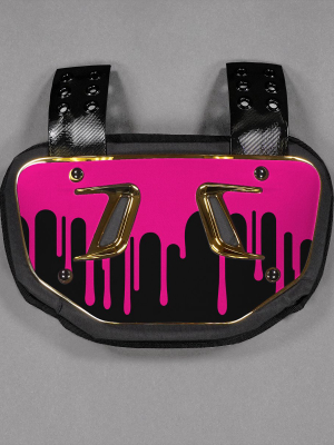 Dripping Pink Sticker For Back Plate