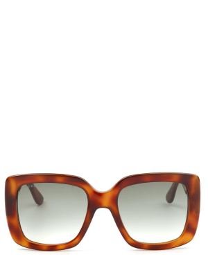 Gucci Eyewear Square Frame Sunglasses