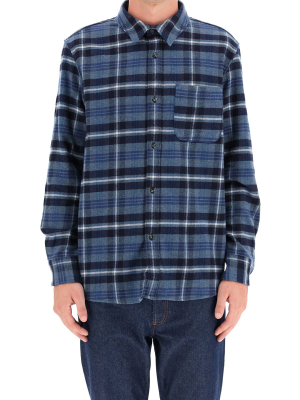 A.p.c. Trek Checked Overshirt