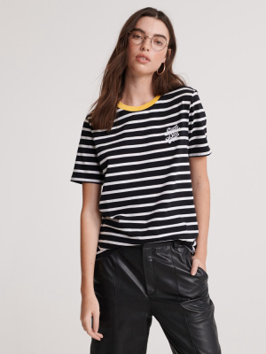 Dakota Stripe Graphic T-shirt