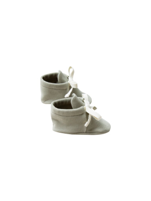 Quincy Mae Baby Booties - Sage