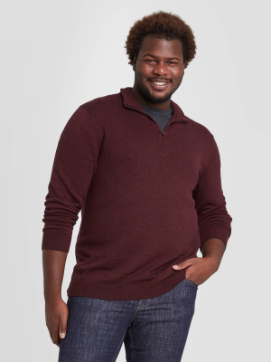 Men's Big & Tall Regular Fit Pullover Sweater - Goodfellow & Co™