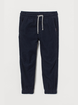 Corduroy Joggers