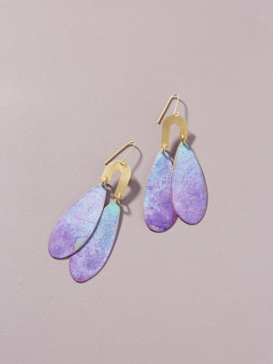 Sibilia Tie-dyed Drop Earrings