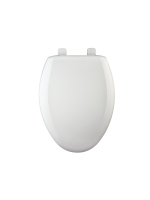 Bemis 7900tdgsl Elongated Bowl Closed Front Toilet Seat With Cover - White