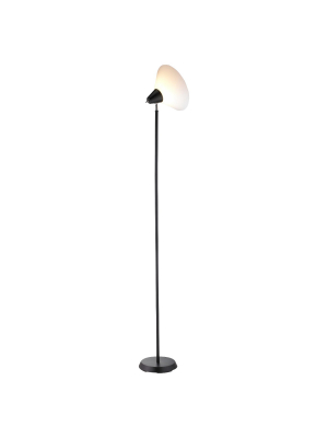 71.5" Swivel Floor Lamp Black - Adesso