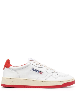 Autry Logo Patch Lace-up Sneakers