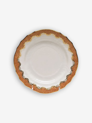Fish Scale 6" Bread & Butter Plate By Herend