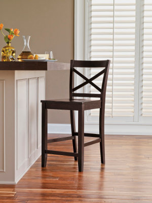 24" Carey Hardwood Counter Height Barstool - Threshold™