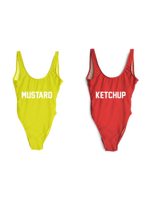 Ketchup + Mustard [2 Pack Discount Swimsuits]