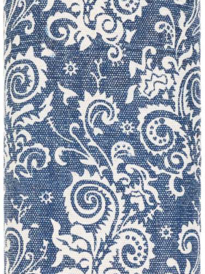 Kailey Benche Navy/white