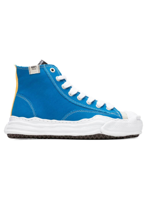 Maison Mihara Yasuhiro Original Sole Toe Cap Hi Sneaker - Blue/purple