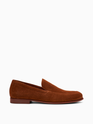 Leif Silky Suede Loafer