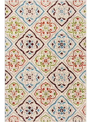 Arline Medallion Loomed Rug - Safavieh