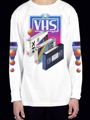 Vhs World Long Sleeve Tee