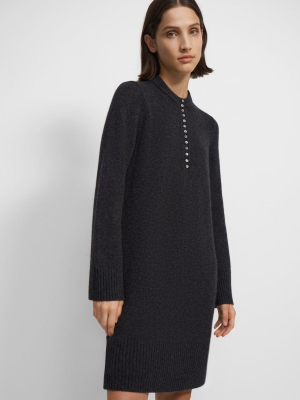 Henley Dress In Cashmere