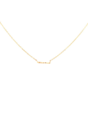 Petite Ribbon Necklace