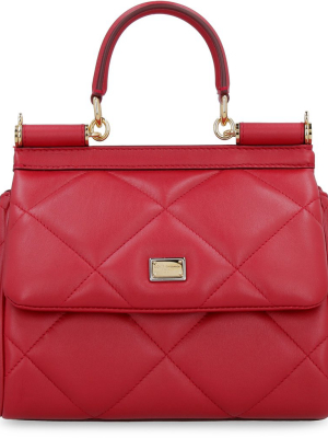 Dolce & Gabbana Quilted Sicily Tote Bag