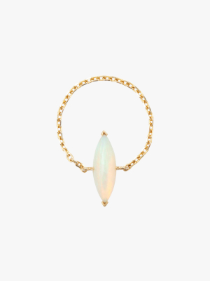 Opal Marquise Supreme Chain Ring