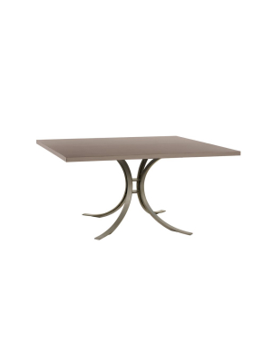 Quincy Square Dining Table In Taupe Design By Redford House