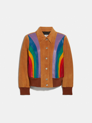 Rainbow Blouson Jacket