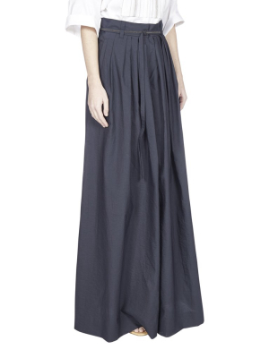 Brunello Cucinelli Pleated Wide Leg Pants