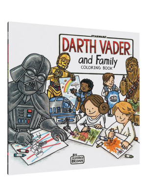 Darth Vader And Family Coloring Book