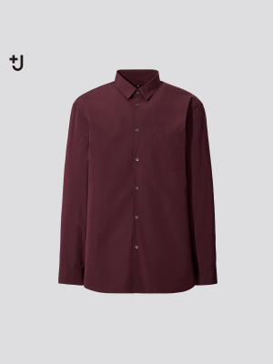 Men +j Supima Cotton Regular-fit Long-sleeve Shirt