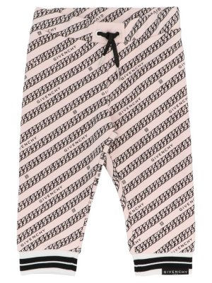 Givenchy Kids Logo Chain Drawstring Pants