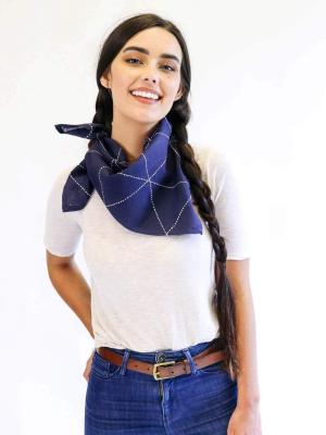 Graph Bandana - Navy