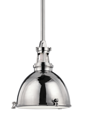 Hudson Valley Lighting Massena Pendant - Polished Nickel