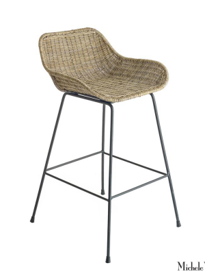 Rattan Counter Stool