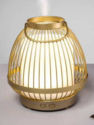 200ml Cage Cordless Oil Diffuser Gold - Opalhouse™