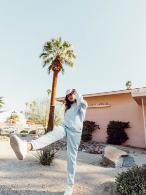 Paradise Sky Blue Sweatpants