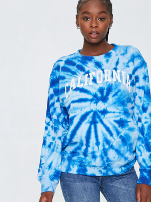 Tie-dye California Pullover