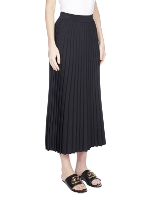 Balenciaga Pleated Midi Skirt