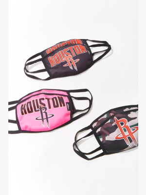 Houston Rockets Face Mask Set - Assorted 2 Pack