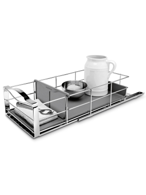 Simplehuman 9" Pull-out Cabinet Organizer Heavy Gauge Steel Frame