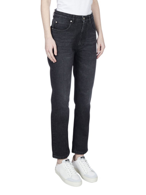 Ami High-rise Straight-leg Jeans