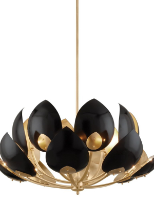 Lotus 16 Light Chandelier