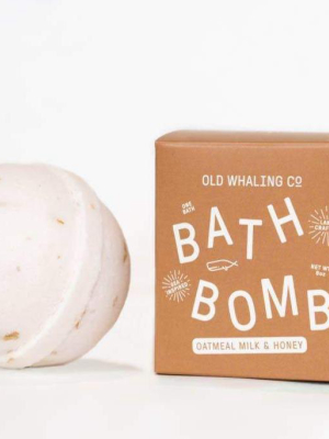 Oatmeal Milk + Honey Bathbomb