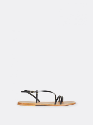 Baja Buckle Leather Sandal