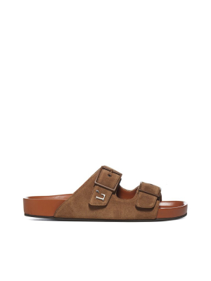 L'autre Chose Buckle Strap Sandals