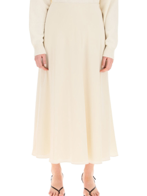 The Row Malena Mid-waist Maxi Skirt