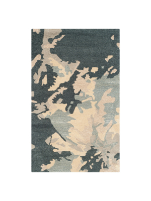 Allegra Camouflage Area Rug Steel - Safavieh