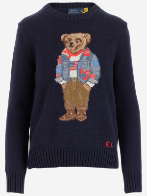 Polo Ralph Lauren Bear Intarsia Jumper