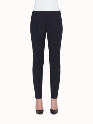 Slim Leg Cotton Stretch Pants