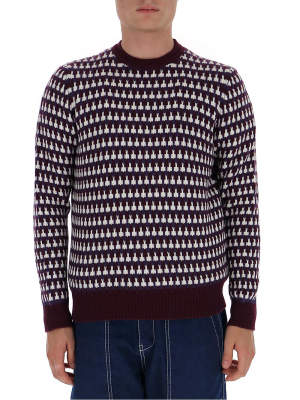 Prada Jacquard Sweater