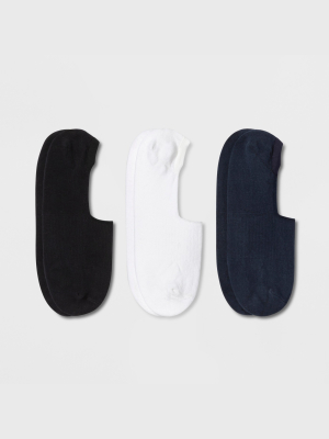 Men's 3pk Liner Socks - Goodfellow & Co™ 6-12