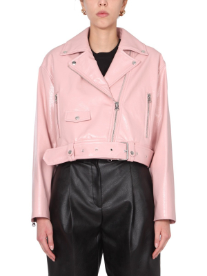 Stand Studio Cropped Biker Jacket